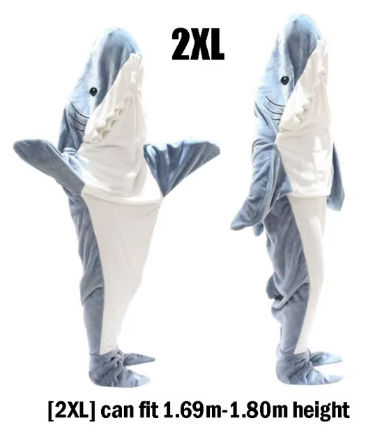 Jawsie SharkCocoon Blanket