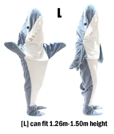 Jawsie SharkCocoon Blanket