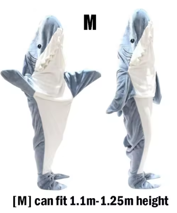 Jawsie SharkCocoon Blanket