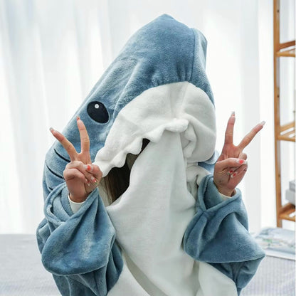 Jawsie SharkCocoon Blanket